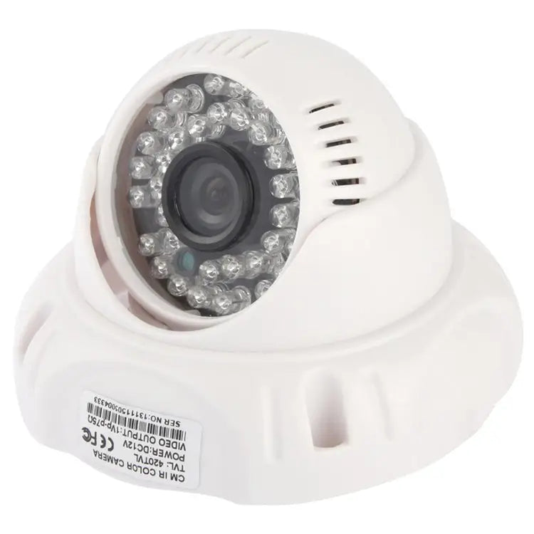 CMOS 420TVL 3.6mm Lens ABS Material Color Infrared Camera with 36 LED IR Distance: 20m 36 LED - 36 LED