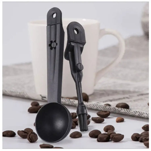 Coffee Machine Cleaning Brush Tool with Measure Scoop Spoon Coffee Machine Cleaning Tool - Coffee Machine Cleaning Tool