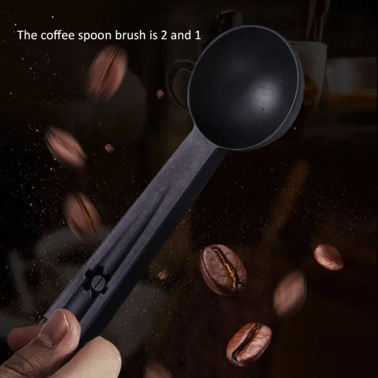 Coffee Machine Cleaning Brush Tool with Measure Scoop Spoon Coffee Machine Cleaning Tool - Coffee Machine Cleaning Tool