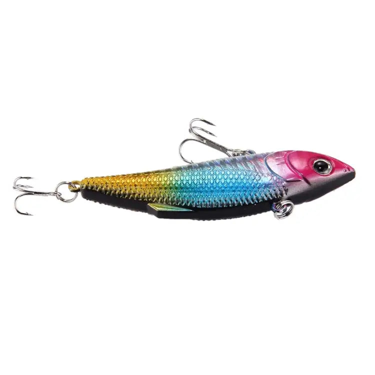 Color Coating Plastic Artificial Fishing Lures Fishing Topwater Floating Popper Lure Hit Water Waves Climb Fishing Bait