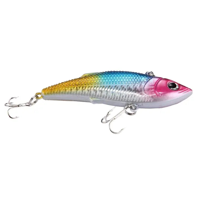 Color Coating Plastic Artificial Fishing Lures Fishing Topwater Floating Popper Lure Hit Water Waves Climb Fishing Bait