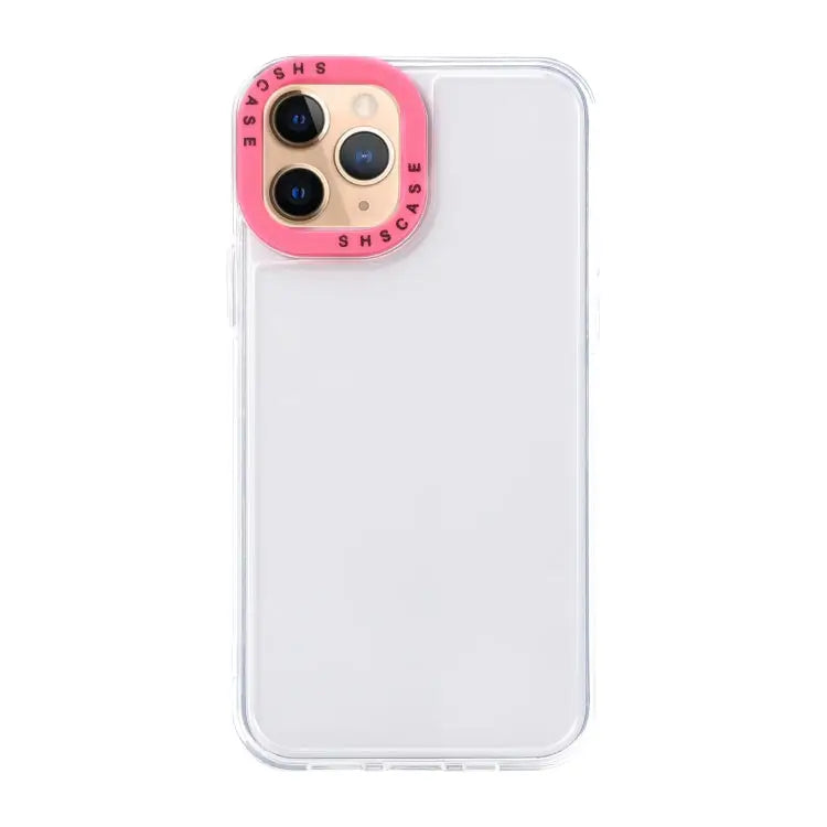 Color Contrast Lens Frame Transparent TPU Phone Case For iPhone 12 Pro For iPhone 11 Pro Max - For iPhone 11 Pro Max