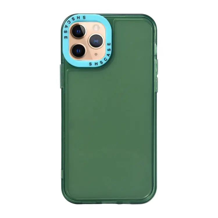 Color Contrast Lens Frame Transparent TPU Phone Case For iPhone 12 Pro For iPhone 11 Pro Max - For iPhone 11 Pro Max