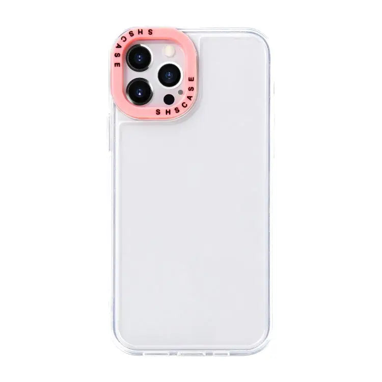 Color Contrast Lens Frame Transparent TPU Phone Case For iPhone 12 Pro For iPhone 11 Pro Max - For iPhone 12 Pro
