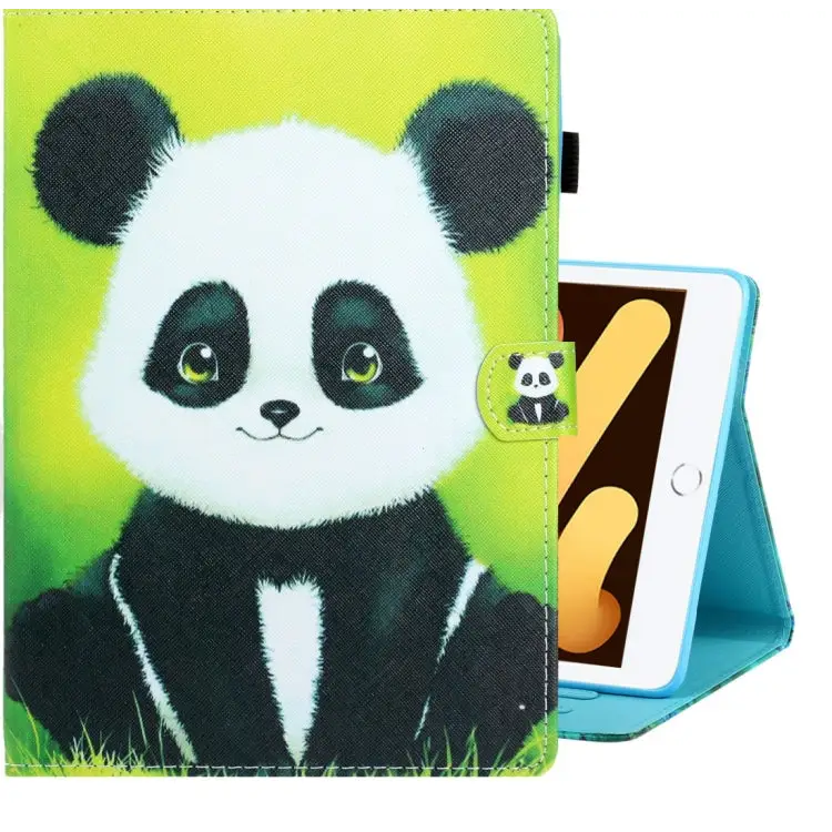 Colored Drawing Horizontal Flip PU Leather Case with Holder & Card Slot & Sleep / Wake-up Function For iPad Air / Air 2