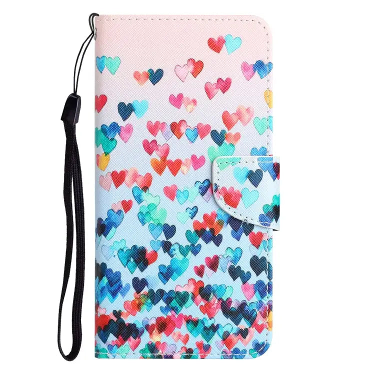 Colored Drawing Leather Phone Case For iPhone 12 / 12 Pro - Apple Accessories