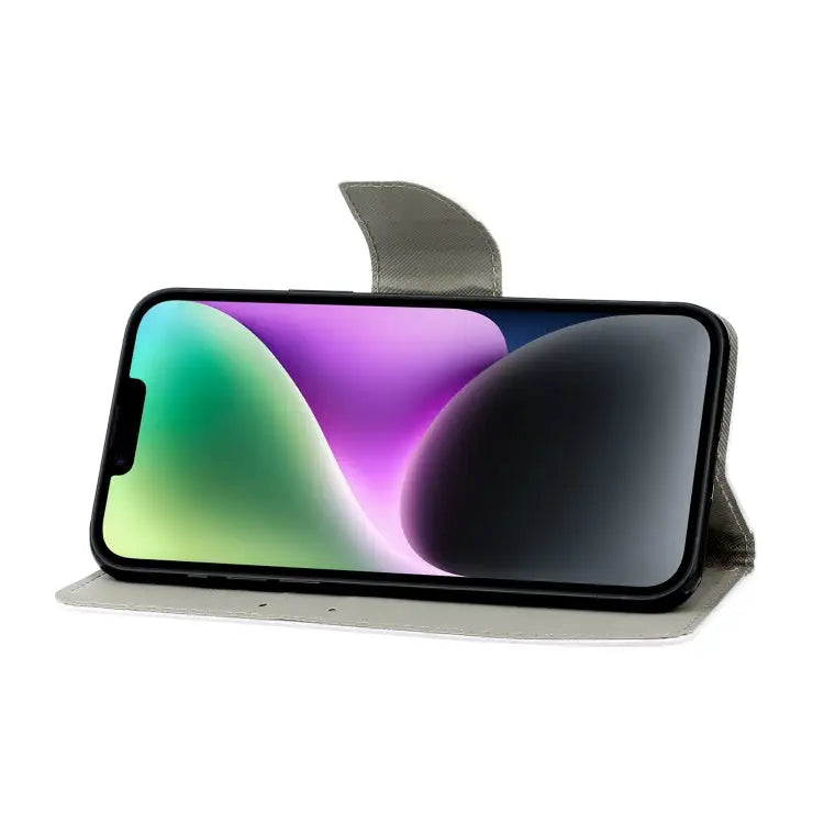 Colored Drawing Leather Phone Case For iPhone 12 Pro Max - Apple Accessories