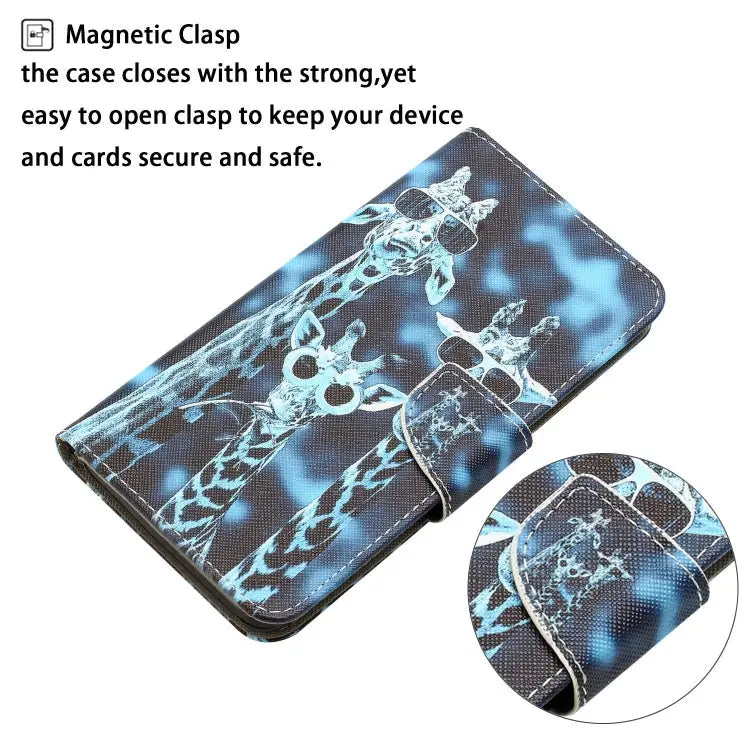 Colored Drawing Leather Phone Case For iPhone 15 Plus For iPhone 15 - Apple Accessories