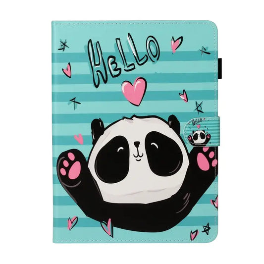 Colored Drawing Pattern Horizontal Flip PU Leather Case with Holder & Card Slot & Sleep / Wake-up Function For iPad Pro