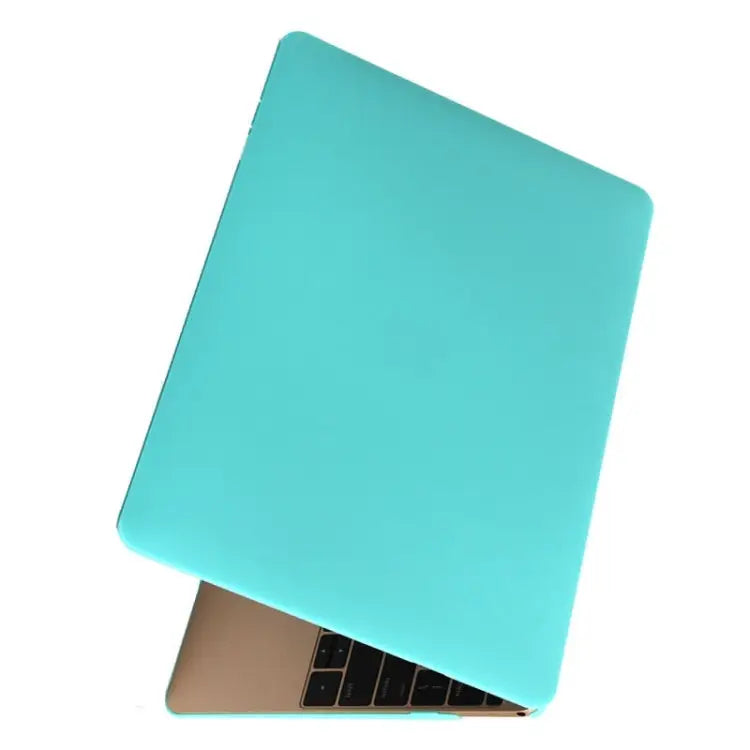 Colored Frosted Hard Plastic Protective Case for Macbook 12 inch - Solid Blue