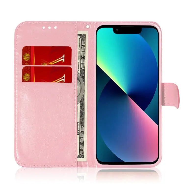 Colorful Magnetic Buckle Leather Phone Case For iPhone 15 - Apple Accessories
