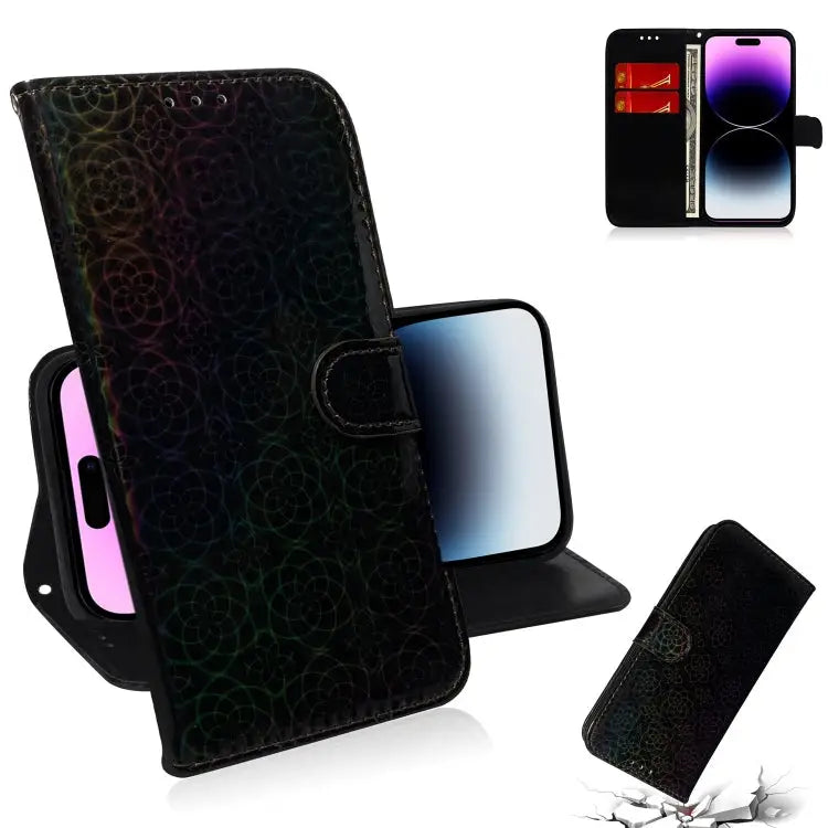 Colorful Magnetic Buckle Leather Phone Case For iPhone 16 For iPhone 15 Pro Max For iPhone 15 Pro For iPhone 15 Plus