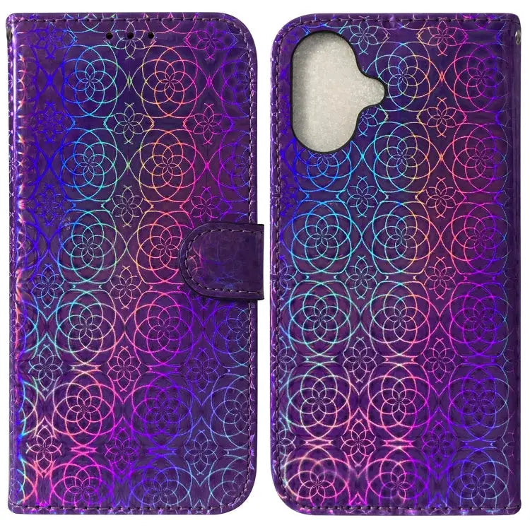 Colorful Magnetic Buckle Leather Phone Case For iPhone 16 For iPhone 15 Pro Max For iPhone 15 Pro For iPhone 15 Plus