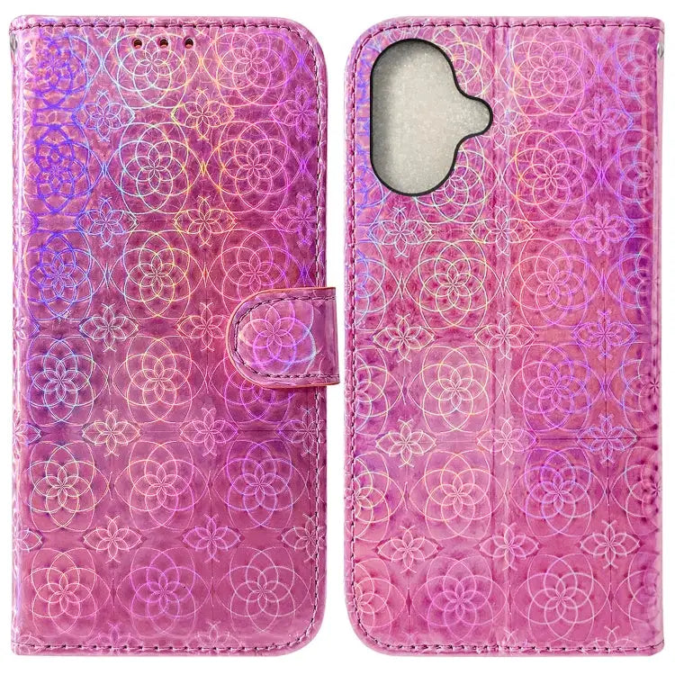Colorful Magnetic Buckle Leather Phone Case For iPhone 16 For iPhone 15 Pro Max For iPhone 15 Pro For iPhone 15 Plus