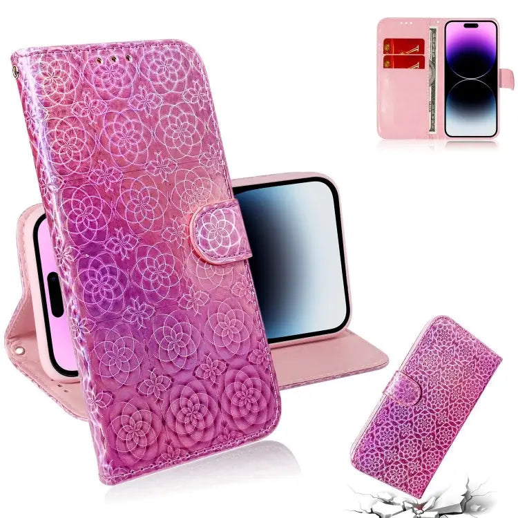 Colorful Magnetic Buckle Leather Phone Case For iPhone 16 For iPhone 15 Pro Max For iPhone 15 Pro For iPhone 15 Plus