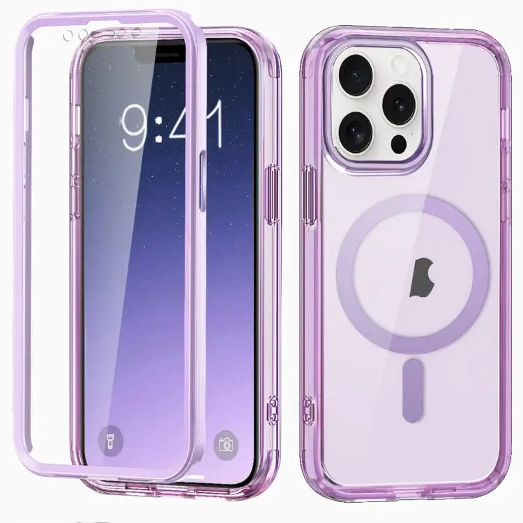 Colorful MagSafe Magnetic PC Hybrid TPU Phone Case For iPhone 12 Pro Max For iPhone 12 Pro For iPhone 11 Pro Max