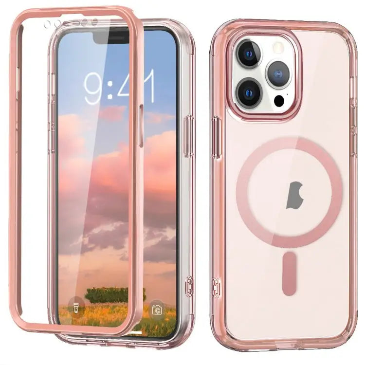 Colorful MagSafe Magnetic PC Hybrid TPU Phone Case For iPhone 12 Pro Max For iPhone 12 Pro For iPhone 11 Pro Max