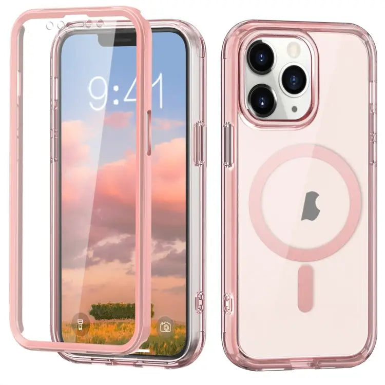 Colorful MagSafe Magnetic PC Hybrid TPU Phone Case For iPhone 12 Pro Max For iPhone 12 Pro For iPhone 11 Pro Max