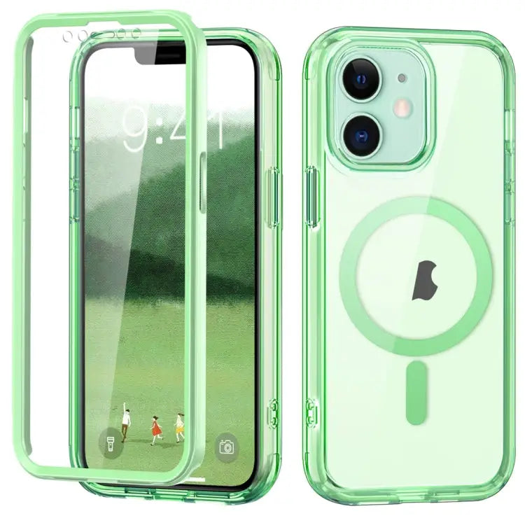 Colorful MagSafe Magnetic PC Hybrid TPU Phone Case For iPhone 12 Pro Max For iPhone 12 Pro For iPhone 11 Pro Max