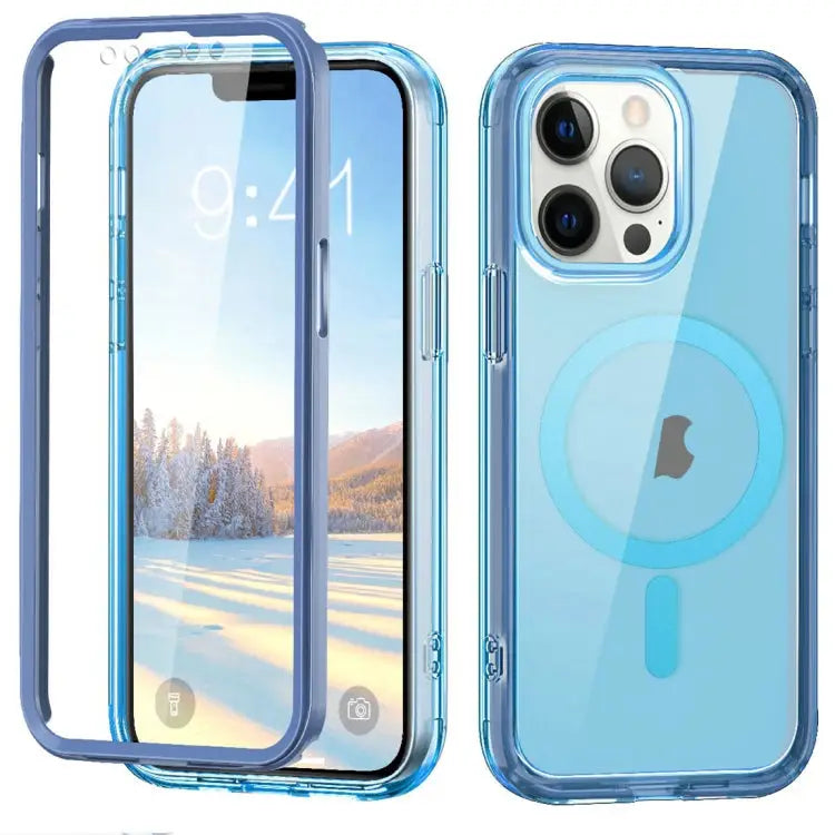 Colorful MagSafe Magnetic PC Hybrid TPU Phone Case For iPhone 12 Pro Max For iPhone 12 Pro For iPhone 11 Pro Max