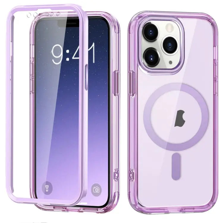 Colorful MagSafe Magnetic PC Hybrid TPU Phone Case For iPhone 12 Pro Max For iPhone 12 Pro For iPhone 11 Pro Max