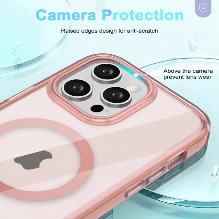 Colorful MagSafe Magnetic PC Hybrid TPU Phone Case For iPhone 13 Pro Max For iPhone 13 Pro For iPhone 13 For iPhone 12