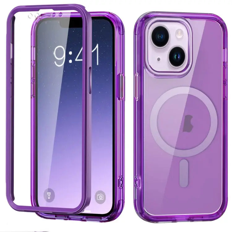 Colorful MagSafe Magnetic PC Hybrid TPU Phone Case For iPhone 13 Pro Max For iPhone 13 Pro For iPhone 13 For iPhone 12