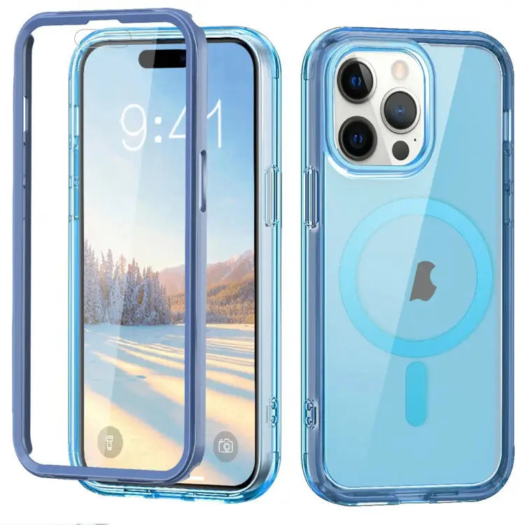 Colorful MagSafe Magnetic PC Hybrid TPU Phone Case For iPhone 14 Plus For iPhone 14 For iPhone 14 Pro For iPhone 14 Pro