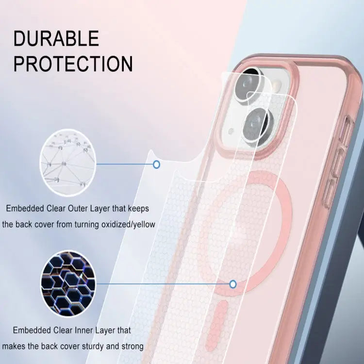 Colorful MagSafe Magnetic PC Hybrid TPU Phone Case For iPhone 14 Plus For iPhone 14 For iPhone 14 Pro For iPhone 14 Pro