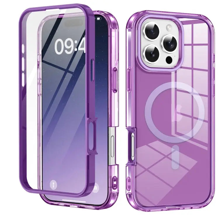 Colorful MagSafe Magnetic PC Hybrid TPU Phone Case For iPhone 16 Pro Max For iPhone 16 Pro For iPhone 16 Plus
