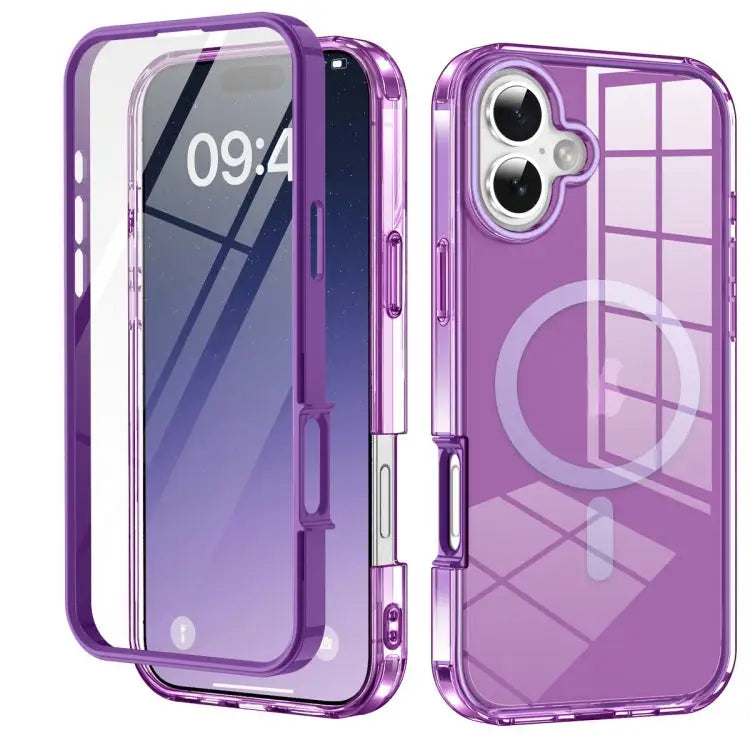 Colorful MagSafe Magnetic PC Hybrid TPU Phone Case For iPhone 16 Pro Max For iPhone 16 Pro For iPhone 16 Plus