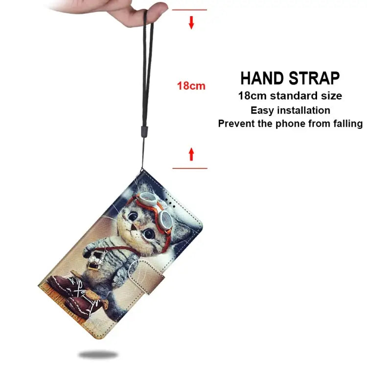 Coloured Drawing Cross Texture Horizontal Flip PU Leather Case with Holder & Card Slots & Wallet & Lanyard For iPhone