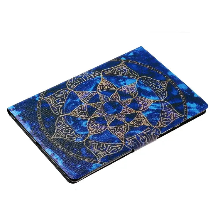 Coloured Drawing Pattern Horizontal Flip Leather Case with Holder & Card Slot & Sleep / Wake-up Function For iPad Pro