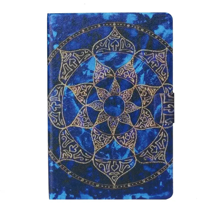 Coloured Drawing Pattern Horizontal Flip Leather Case with Holder & Card Slot & Sleep / Wake-up Function For iPad Pro