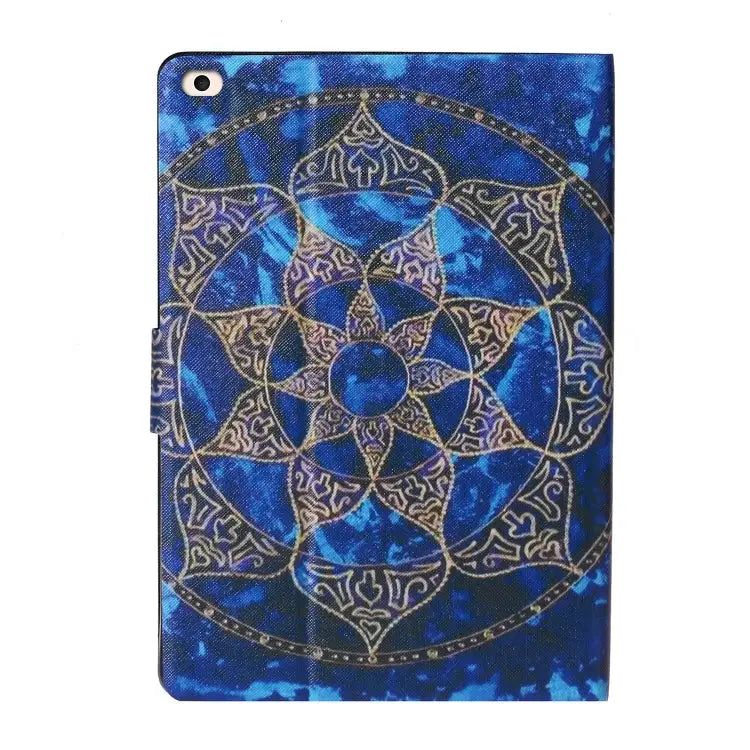 Coloured Drawing Pattern Horizontal Flip Leather Case with Holder & Card Slot & Sleep / Wake-up Function For iPad Air