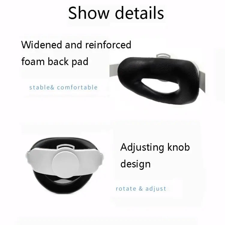 Comfortable Ergonomic VR Headset For Oculus Quest2 - Headset