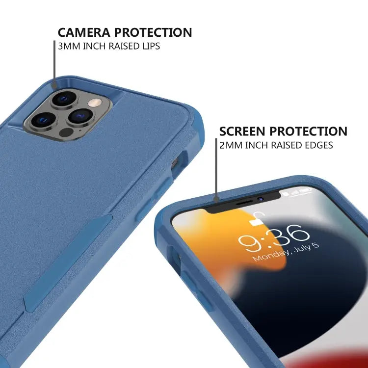 Commuter Shockproof TPU + PC Phone Case For iPhone 14 For iPhone 14 Pro For iPhone 14 Plus For iPhone 14 Pro Max