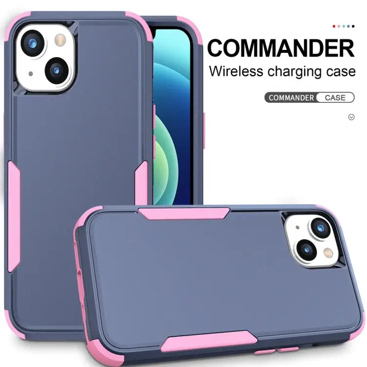 Commuter Shockproof TPU + PC Phone Case For iPhone 15 Plus For iPhone 15 - Apple Accessories