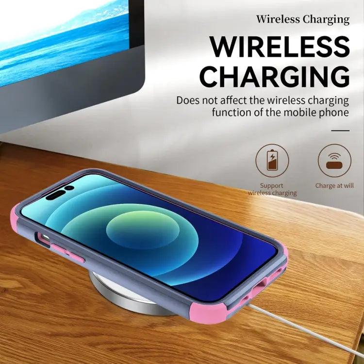Commuter Shockproof TPU + PC Phone Case For iPhone 15 Pro Max For iPhone 15 Pro - Apple Accessories