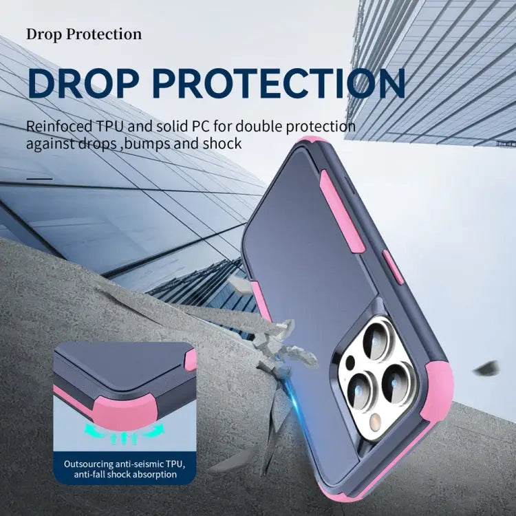 Commuter Shockproof TPU + PC Phone Case For iPhone 15 Pro Max For iPhone 15 Pro - Apple Accessories