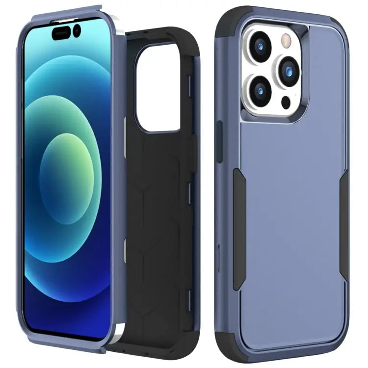 Commuter Shockproof TPU + PC Phone Case For iPhone 15 Pro Max For iPhone 15 Pro - For iPhone 15 Pro / Royal Blue