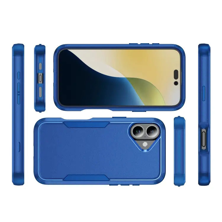 Commuter Shockproof TPU + PC Phone Case For iPhone 16 Plus For iPhone 16 - Apple Accessories
