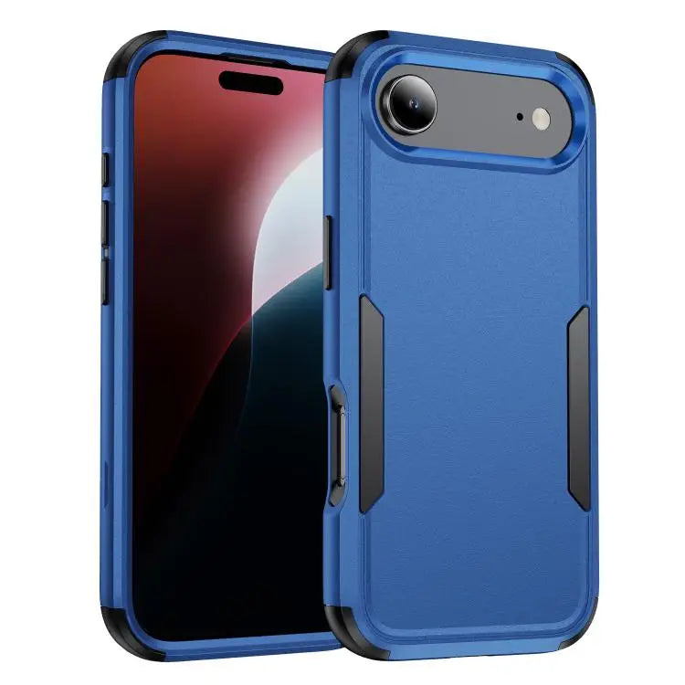 Commuter Shockproof TPU + PC Phone Case For iPhone 17 For iPhone 17 Air - For iPhone Air / Royal Blue + Black - Apple