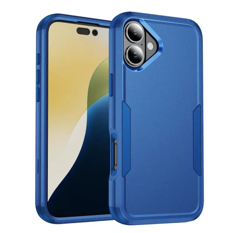 Commuter Shockproof TPU + PC Phone Case For iPhone 17 For iPhone 17 Air - For iPhone 17 / Royal Blue - Apple Accessories