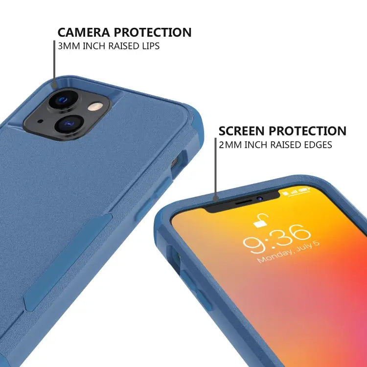 Commuter Shockproof TPU + PC Protective Case For iPhone 13 mini For iPhone 13 For iPhone 13 Pro For iPhone 13 Pro Max