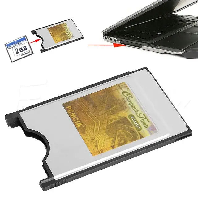 Compact Flash CF to PC Card PCMCIA Adapter Card Reader CF to PC - CF to PC