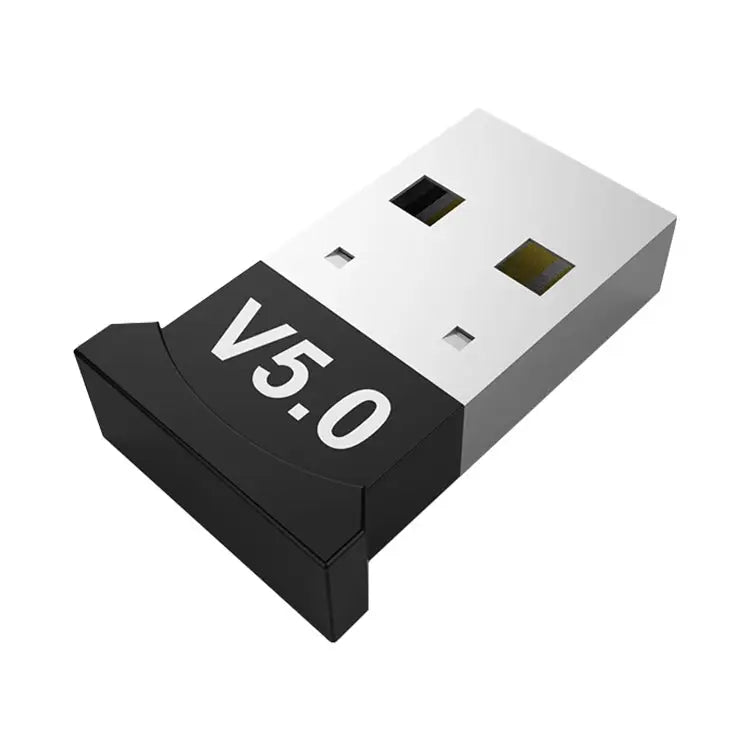 Computer Bluetooth Adapter 5.0 USB Desktop Dongle WiFi Audio Receiver Transmitter black - black - Apple Accessories