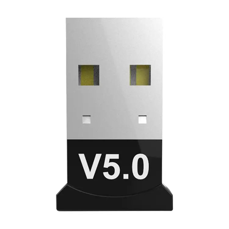 Computer Bluetooth Adapter 5.0 USB Desktop Dongle WiFi Audio Receiver Transmitter black - black - Apple Accessories