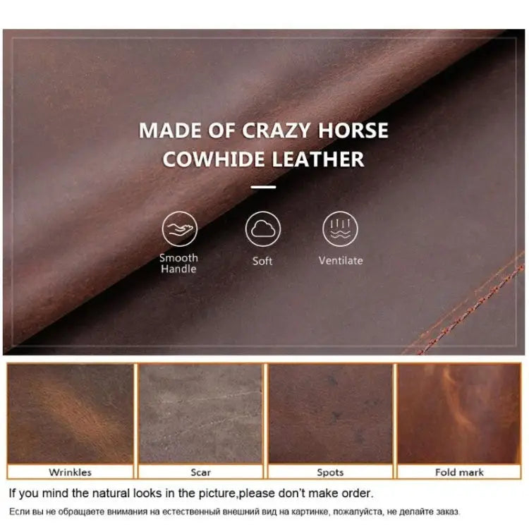 CONTACTS FAMILY CF2002 Retro Crazy Horse Texture Multifunctional Protective Cover Leather Case for iPad Pro 12.9 2020