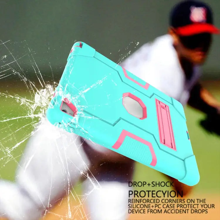 Contrast Color Robot Silicone + PC Tablet Case For iPad 6 / iPad Pro 9.7 2016 - Apple Accessories